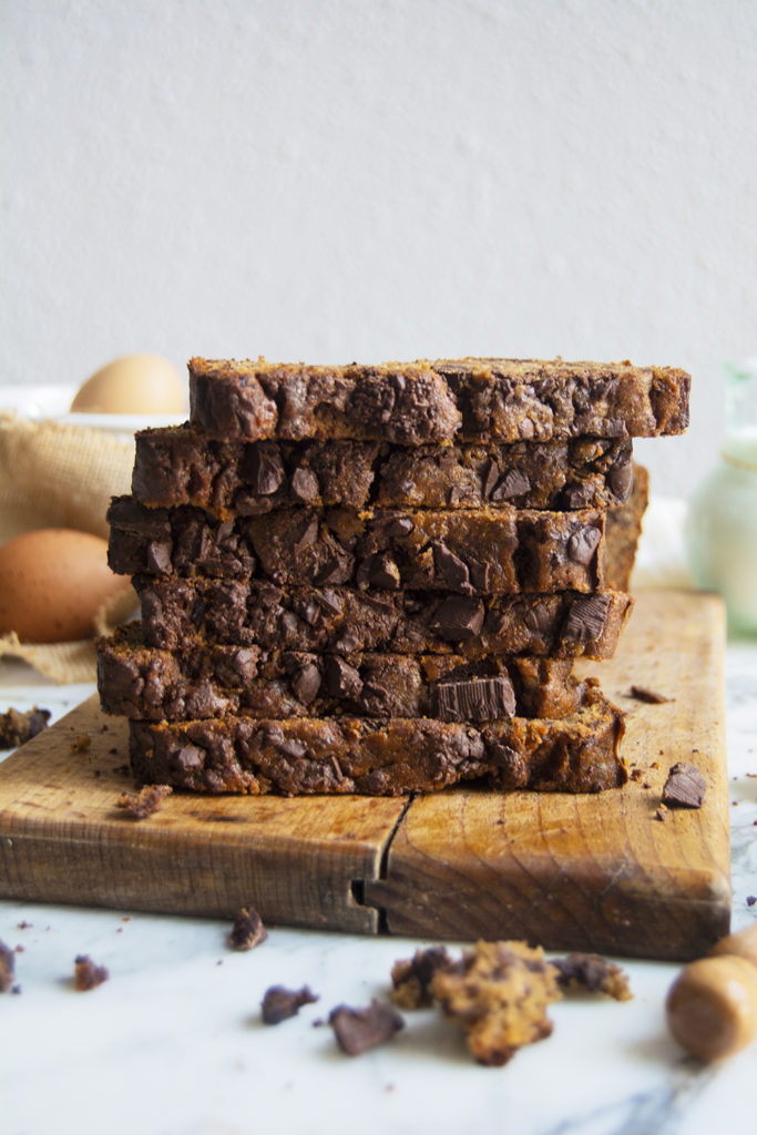 chocolate banana bread