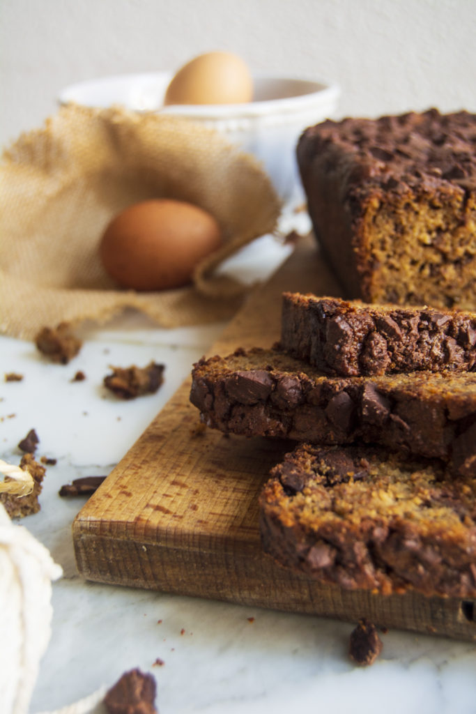 chocolate banana bread